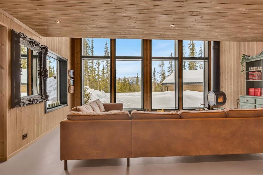 Peaceful Oasis. Panoramic Forest- & Mountain View. Sauna. Beitostolen Extérieur photo